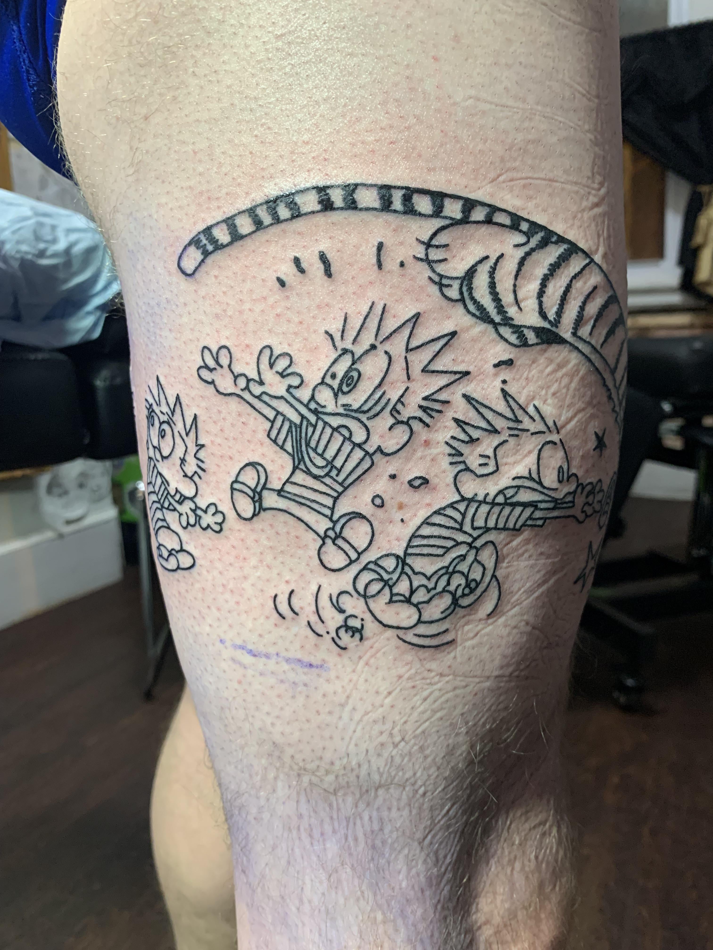 First Tattoo By Brian At Electric Cat Scratch In Dc R Tattoos