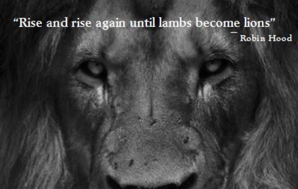 Five Ways To Transform Lambs Into Lions Lion Quotes Lion And Lamb