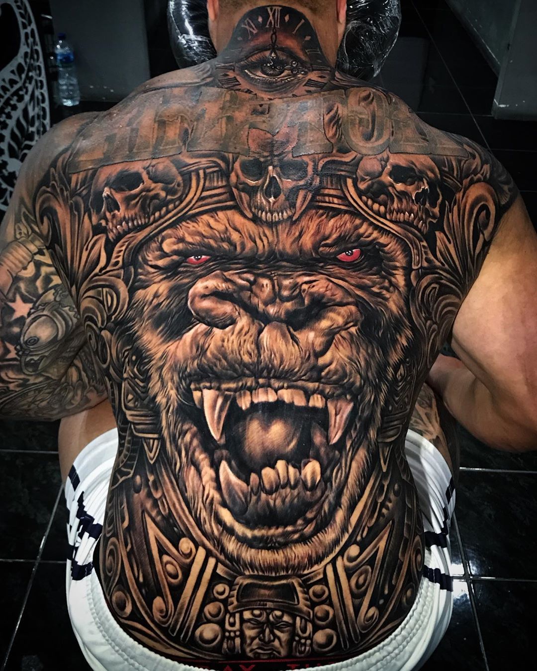 Flash Ink Tattoo Studio On Instagram Back Piece Done In 2Days By Ian