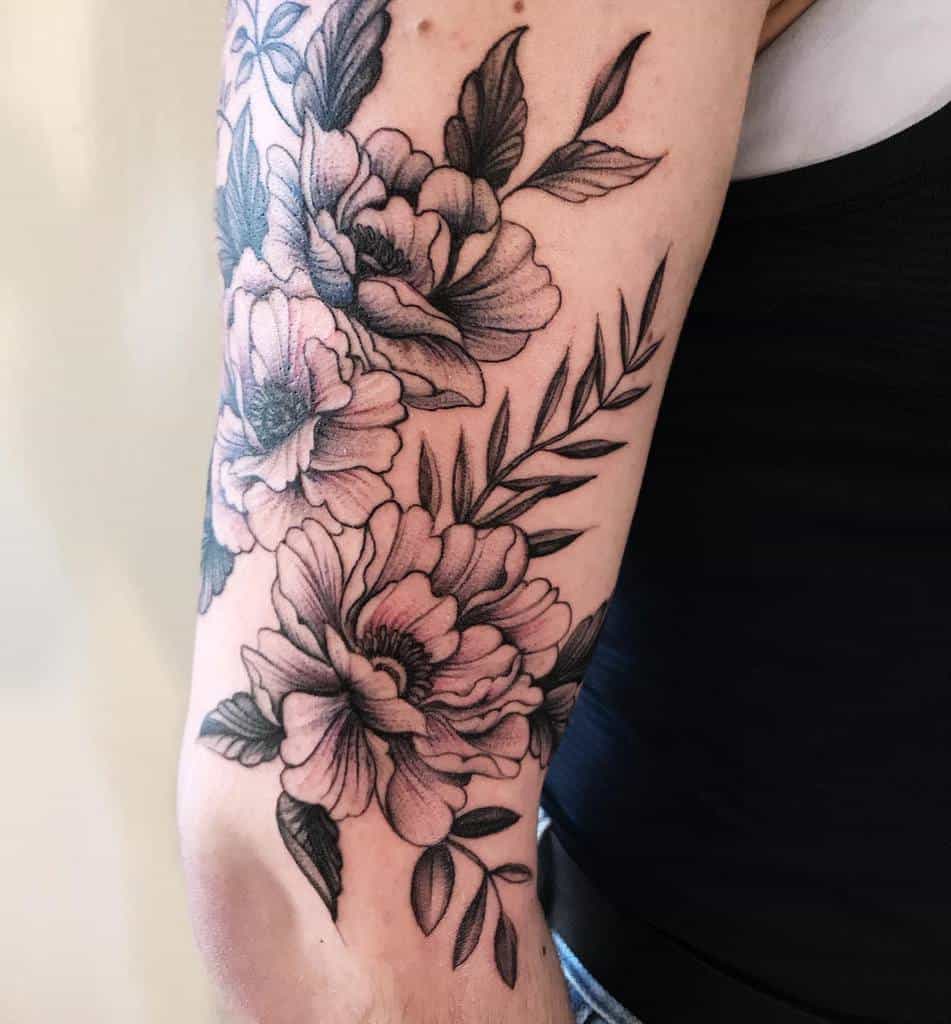 7 Stunning Ideas for Flower Arm Sleeve Tattoos