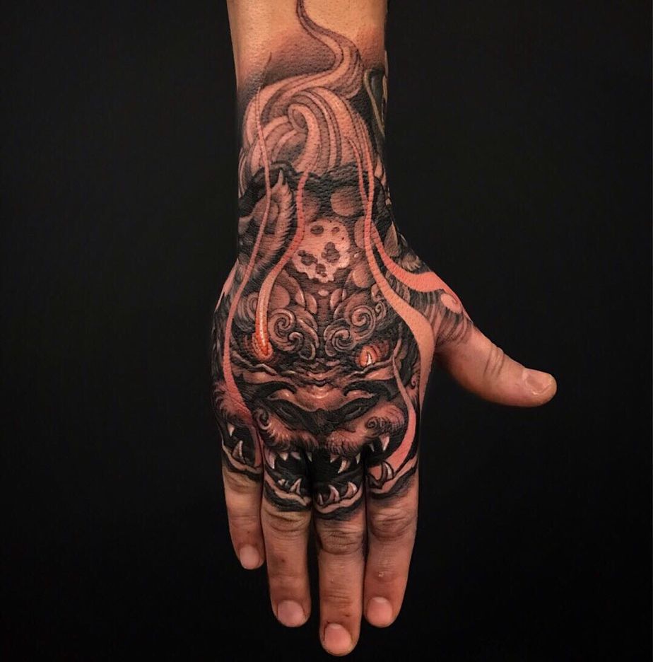 5 Stunning Foo Dog Hand Tattoo Designs Revealed