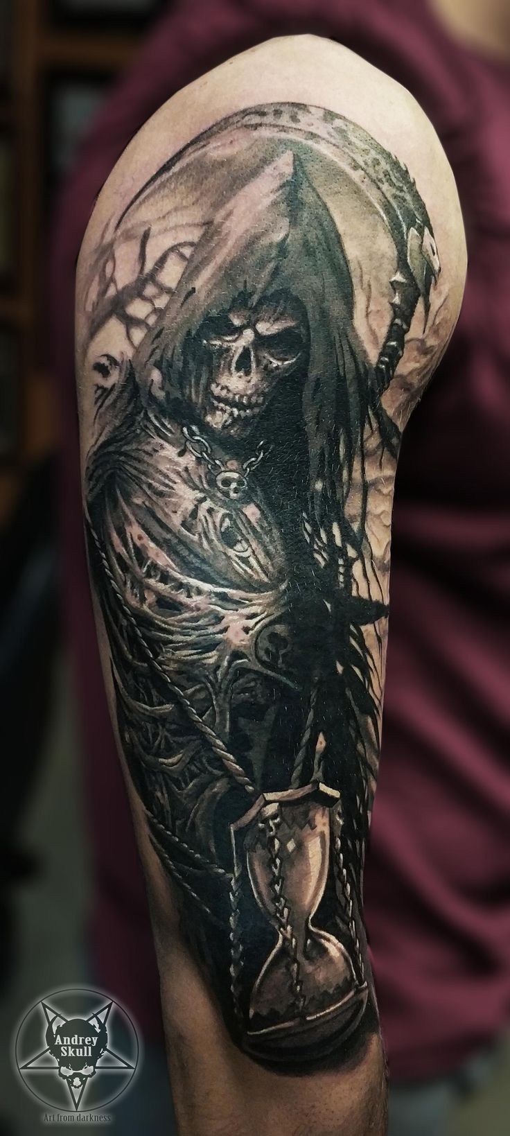 Forearm Grim Reaper Tattoo: Embrace the Mystique