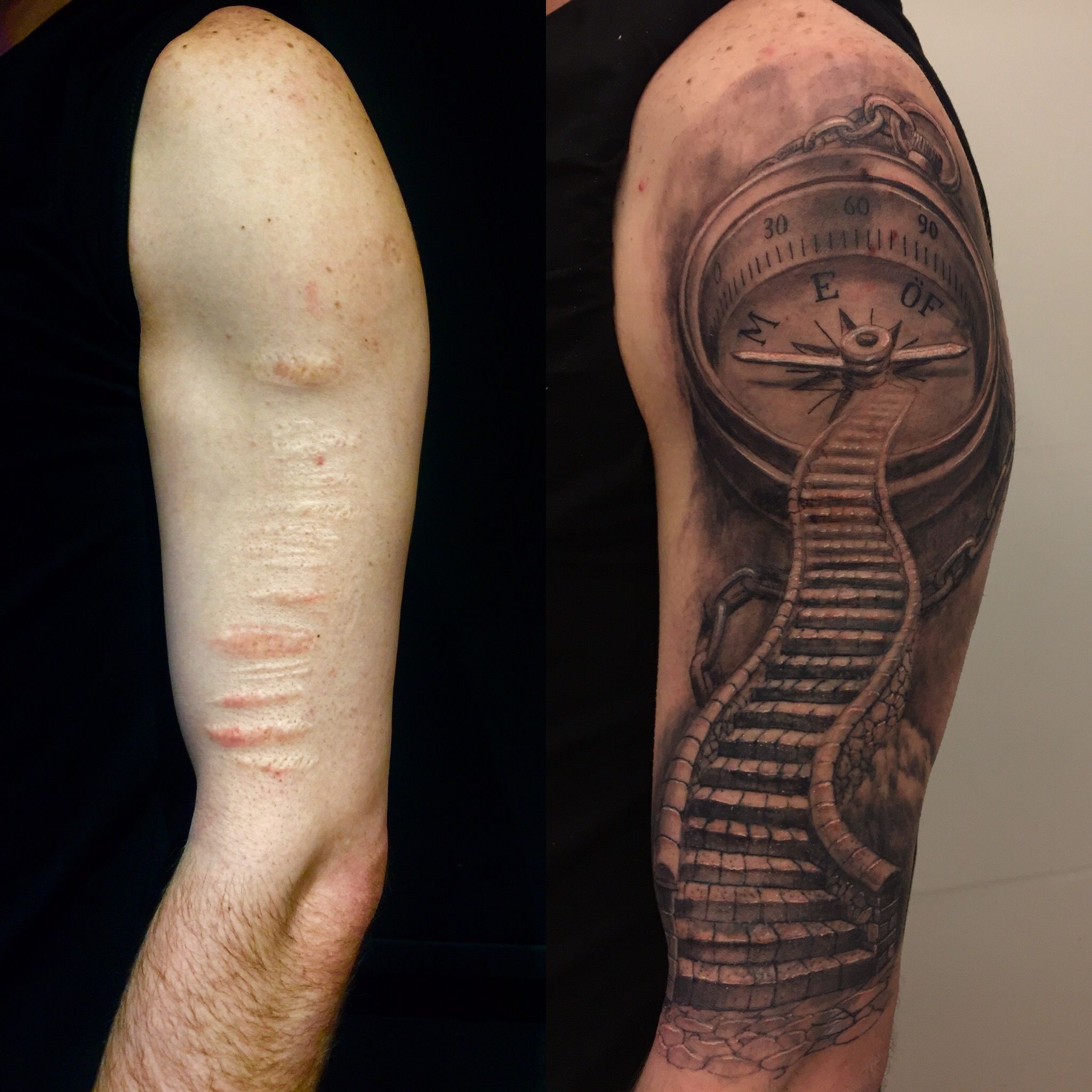 Forearm Scar Cover Up Tattoos Maxima Cohn