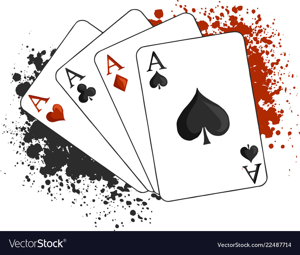 Four Aces Playing Cards Graphic By Epic Graphic Creative Fabrica