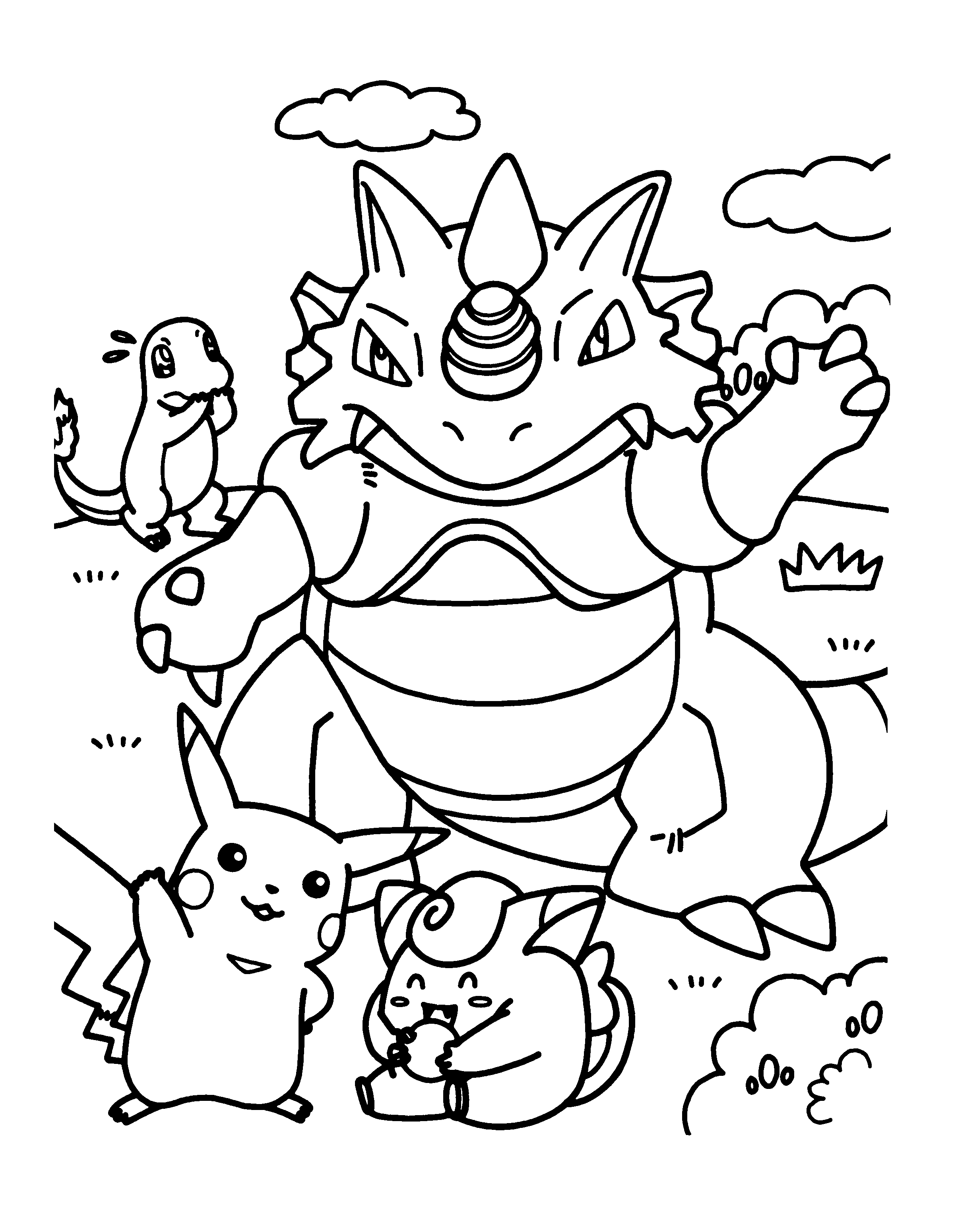 Free Pokemon Black And White Coloring Pages Download Free Pokemon