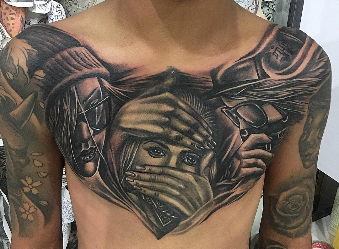 10 Must-Have Gangsta Tattoos for Men in 2023