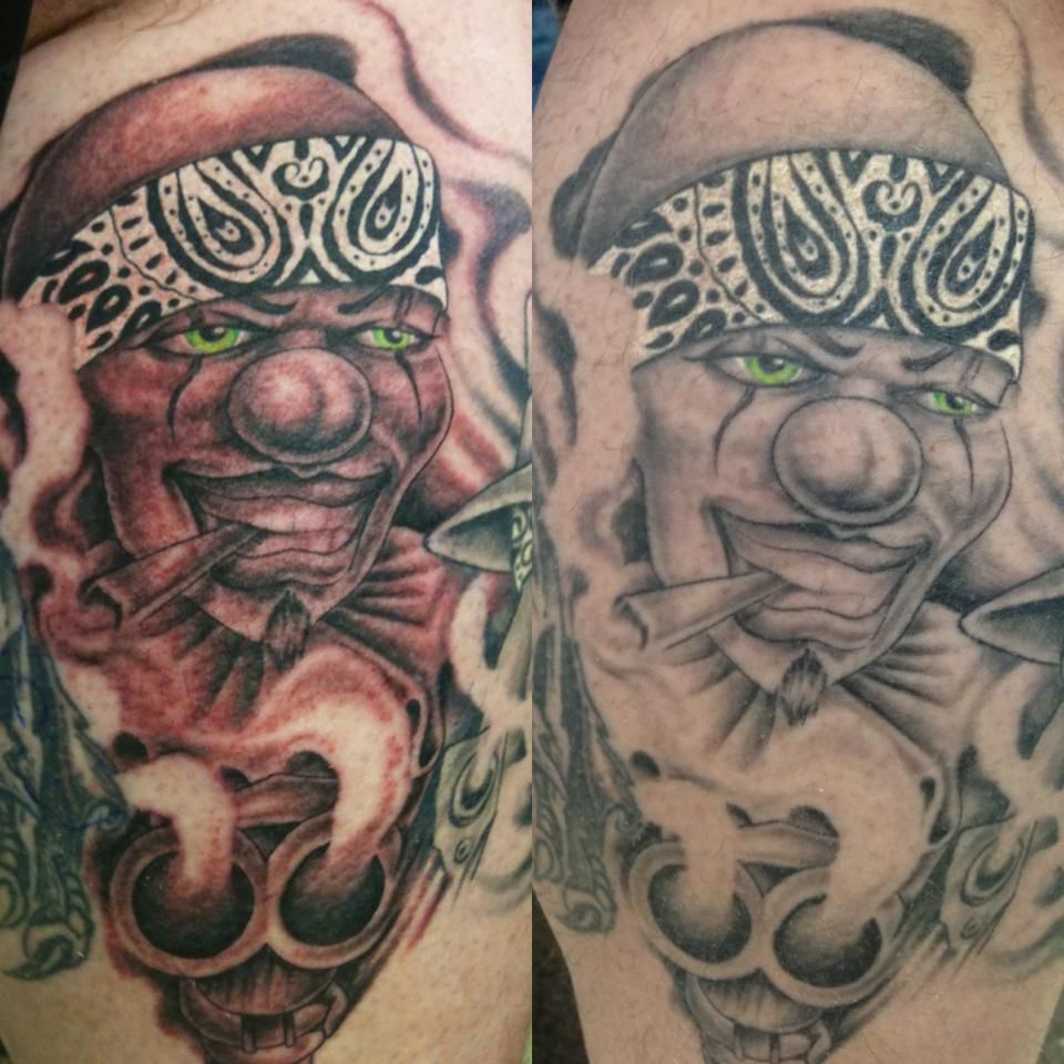 Gangster Clowns Tattoos