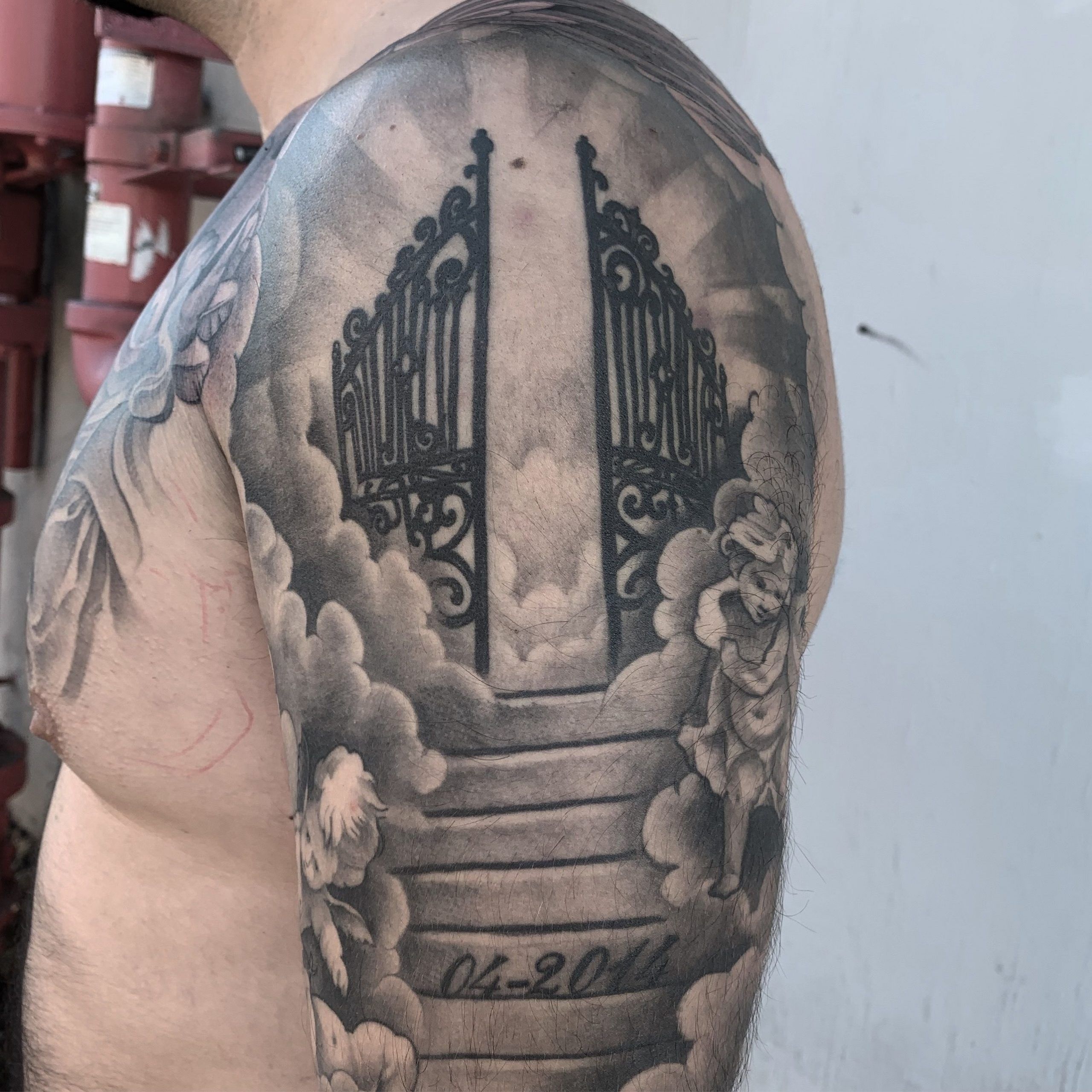 Gates To Heaven Tattoo