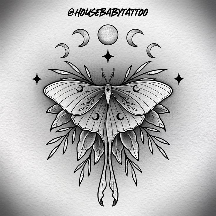 5 Design Tips for a Stunning Luna Moth Tattoo