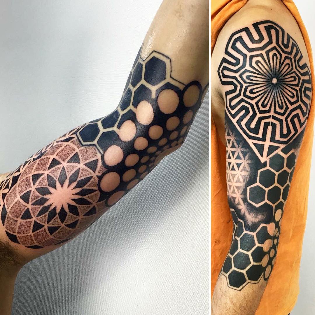 Geometric Tattoo Designs Patterns