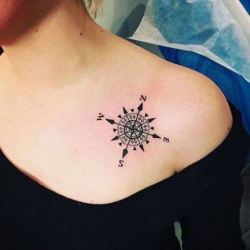 Get 37 Shoulder Small Cute Chest Tattoos For Females