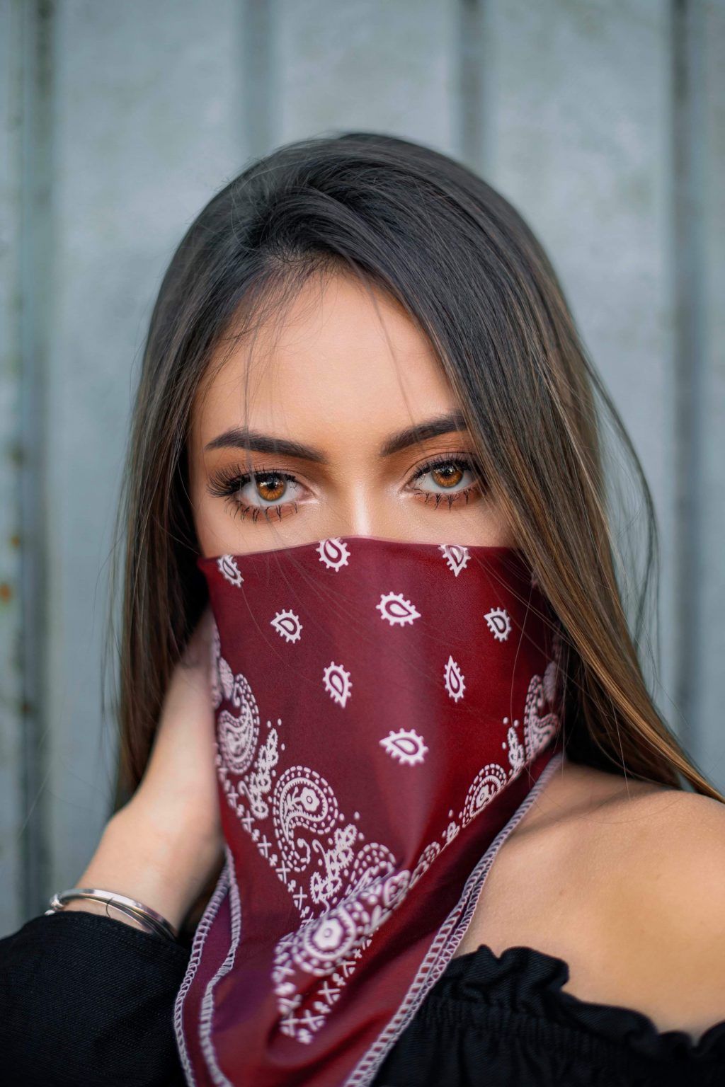 Girl With Bandana On Face Tattoo Google S K