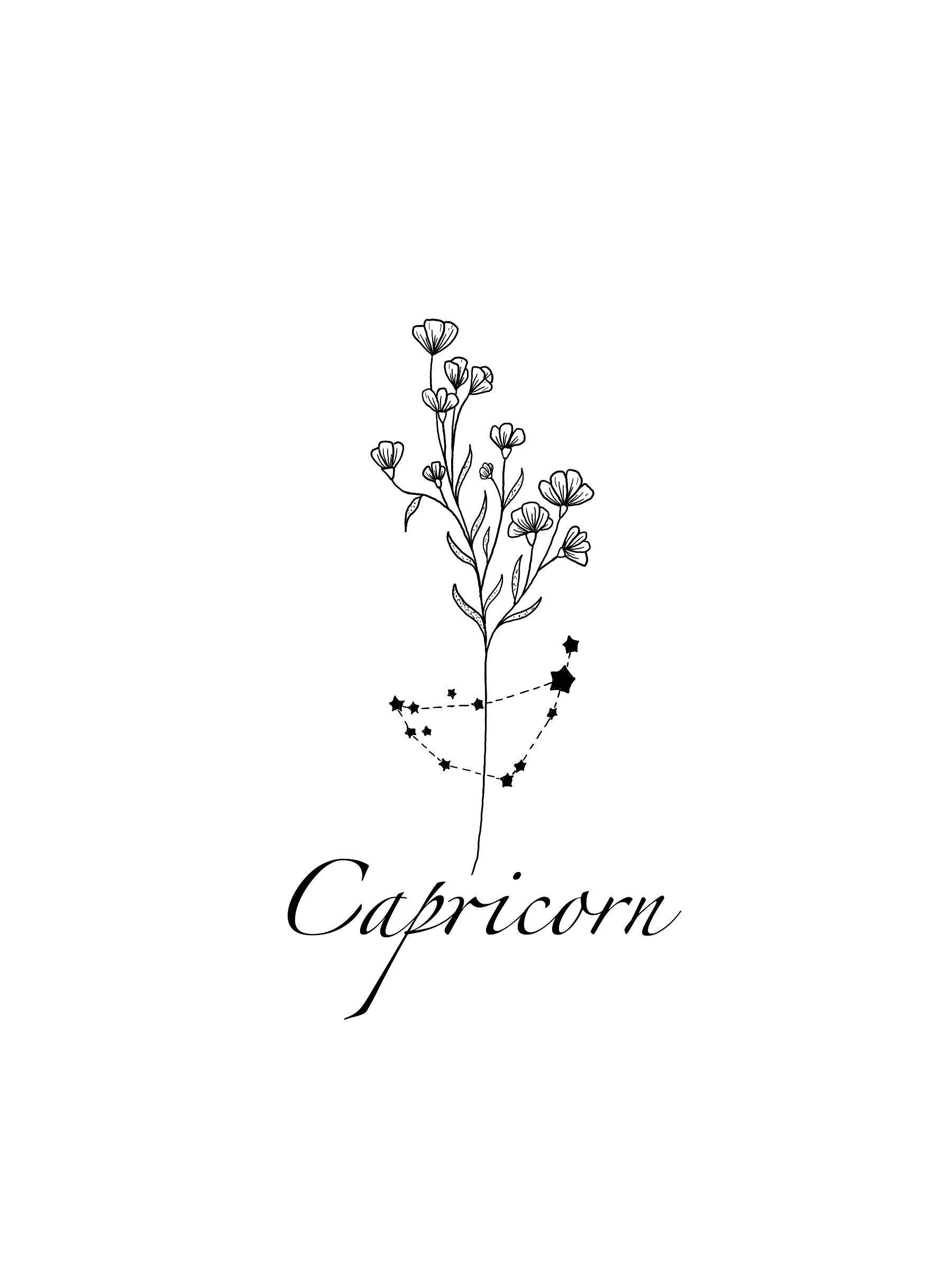 5 Girly Capricorn Sign Tattoo Ideas for Zodiac Lovers