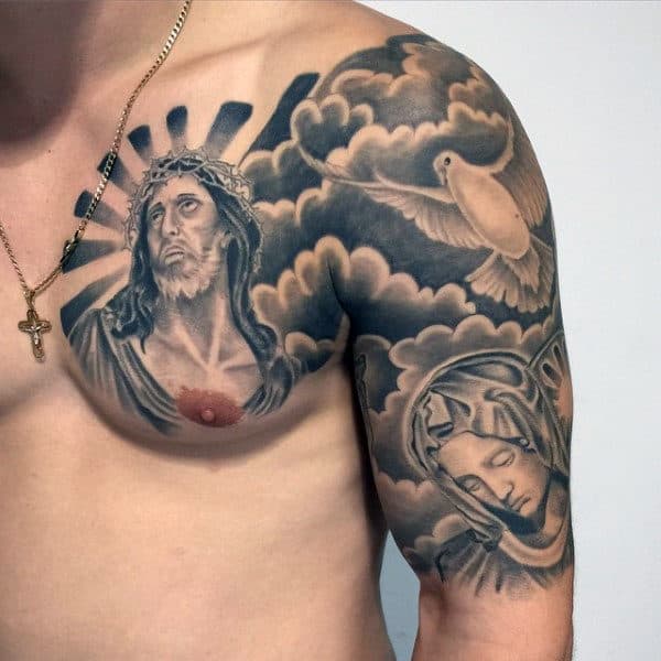 Godly Tattoos: Powerful Designs for Men's Ink Inspiration