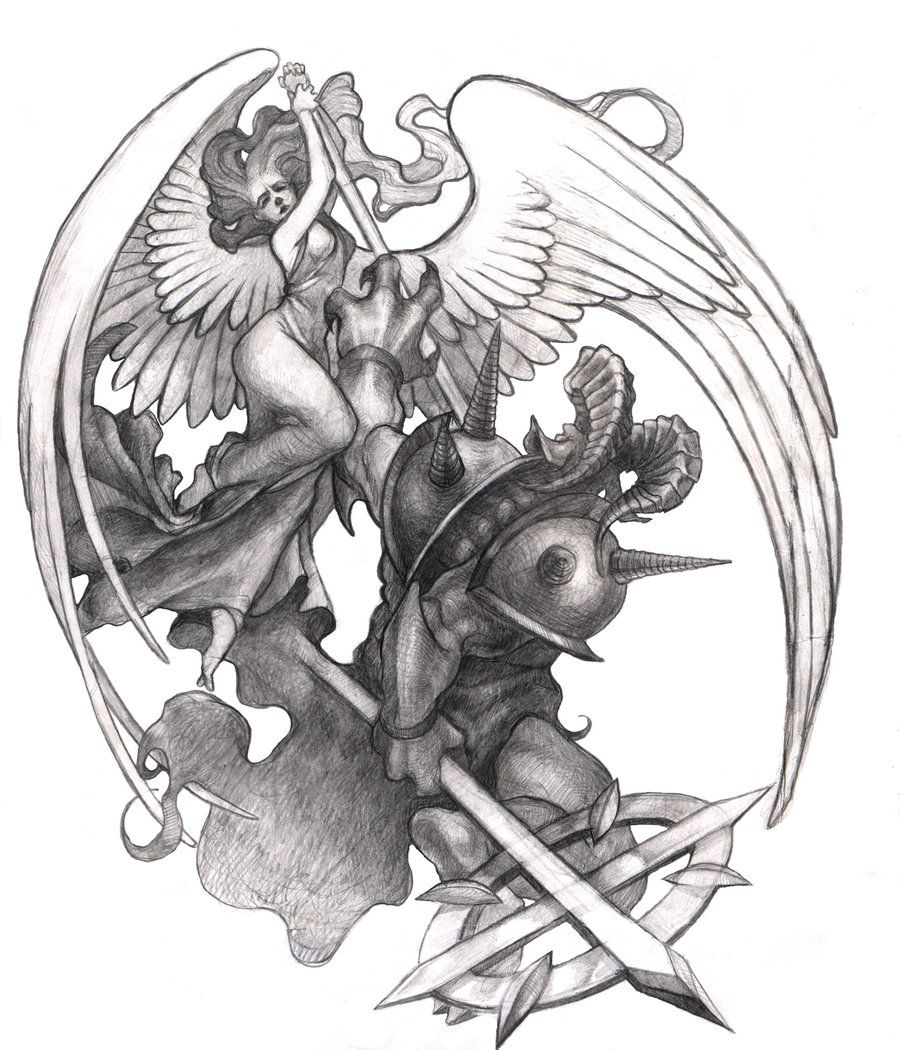 5 Stunning Good Vs Evil Tattoo Design Ideas