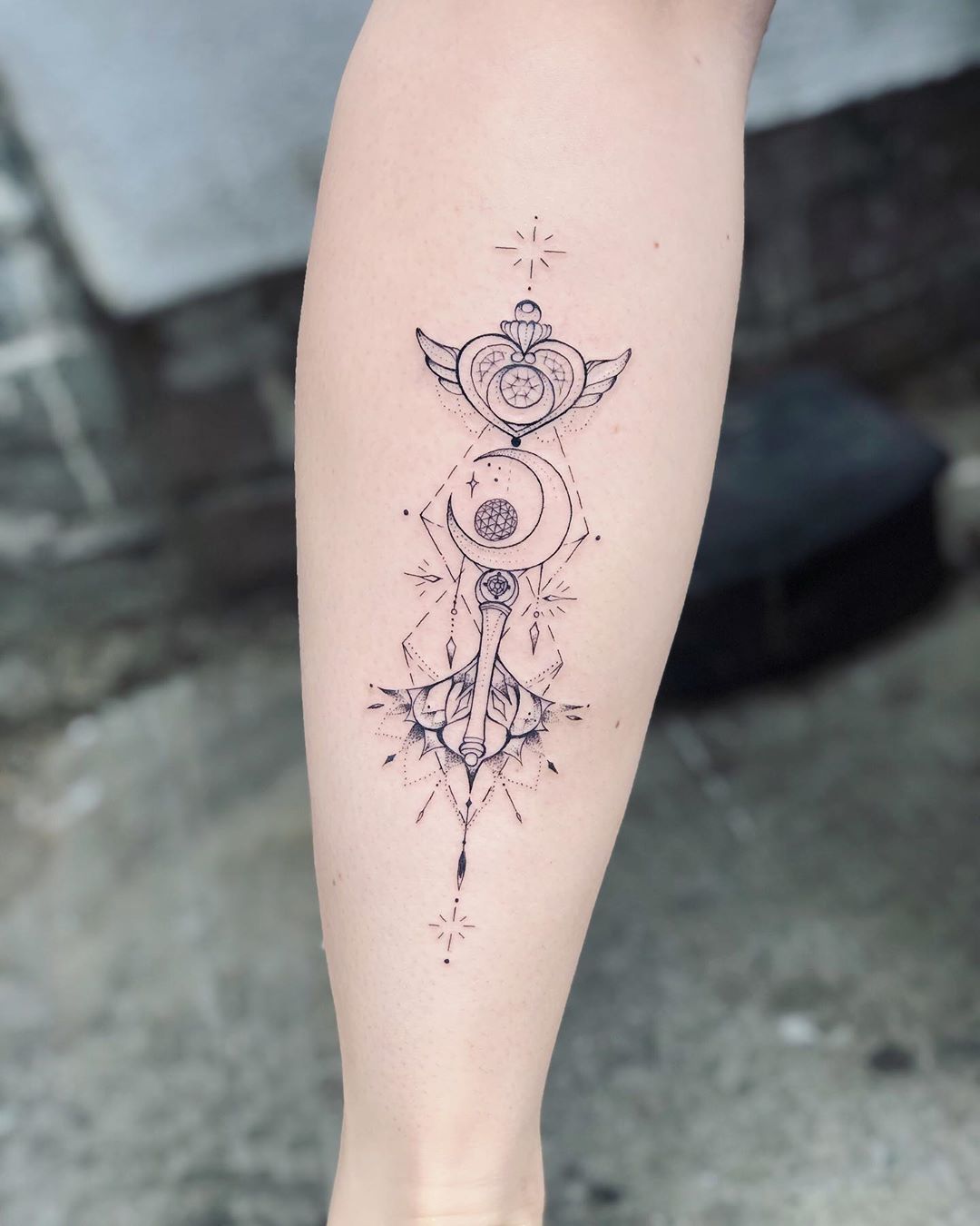 Got A Sailor Moon Wand Tattoo R Sailormoon