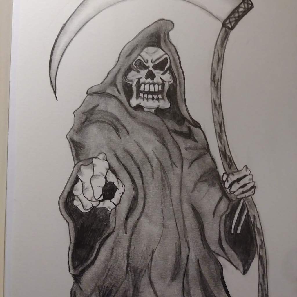 Grim Reaper Sketch By Nitroinjected Grim Reaper Tattoo Reaper