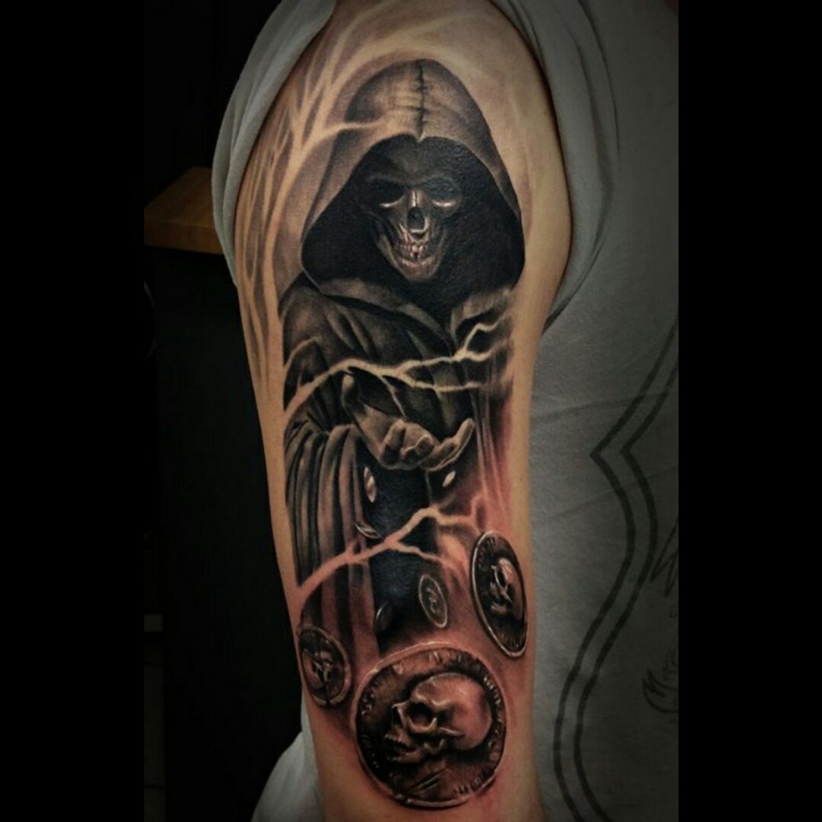 Grim Reaper Tattoo Design By Barguest On Deviantart