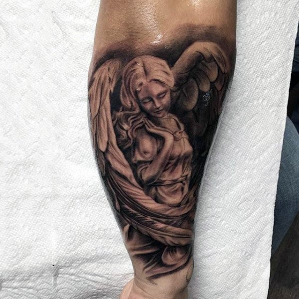 5 Stunning Guardian Angel Tattoo Ideas for Your Forearm