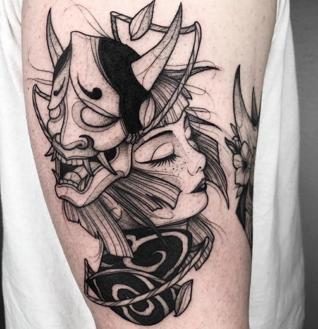 Hannya Oni Mask Tattoo: Design Inspiration and Symbolism