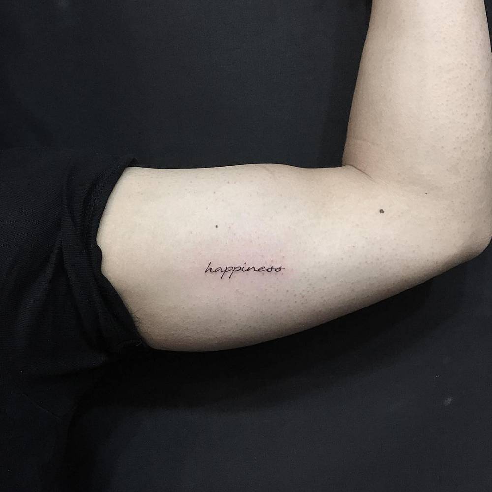 Happiness Tattoo