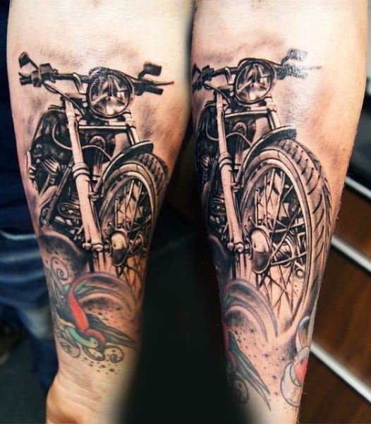 Harley Davidson Tattoos Are A Way Of Paying Tribute To The Bike At