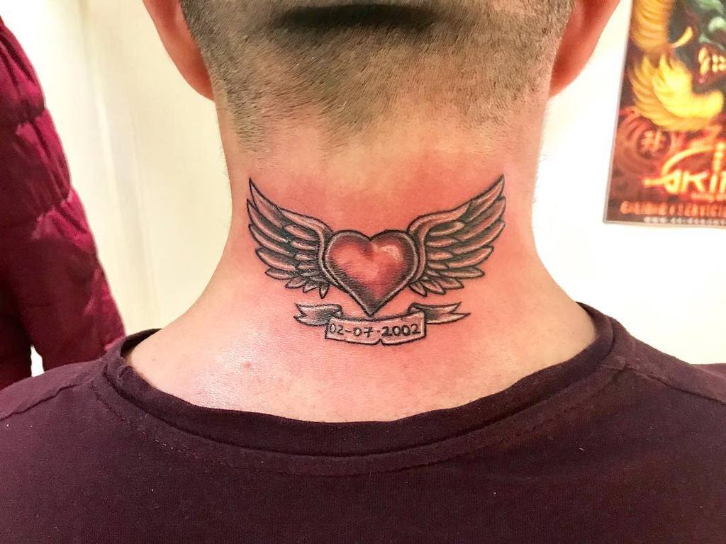 Heart and Wings Tattoo: Symbol of Freedom and Love