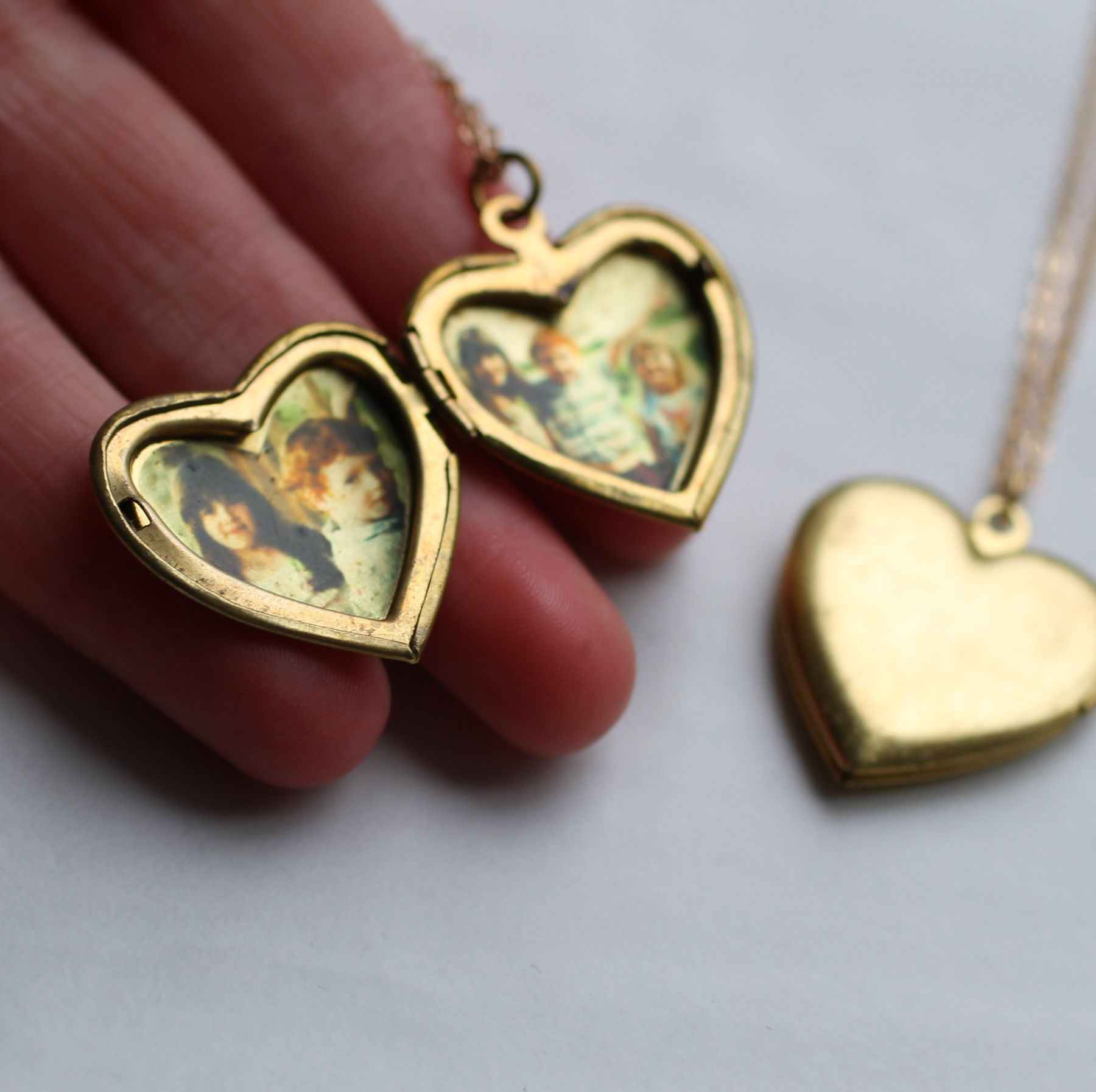 Heart Full Locket Mindful Jewelry Locket Jewerly Accessories