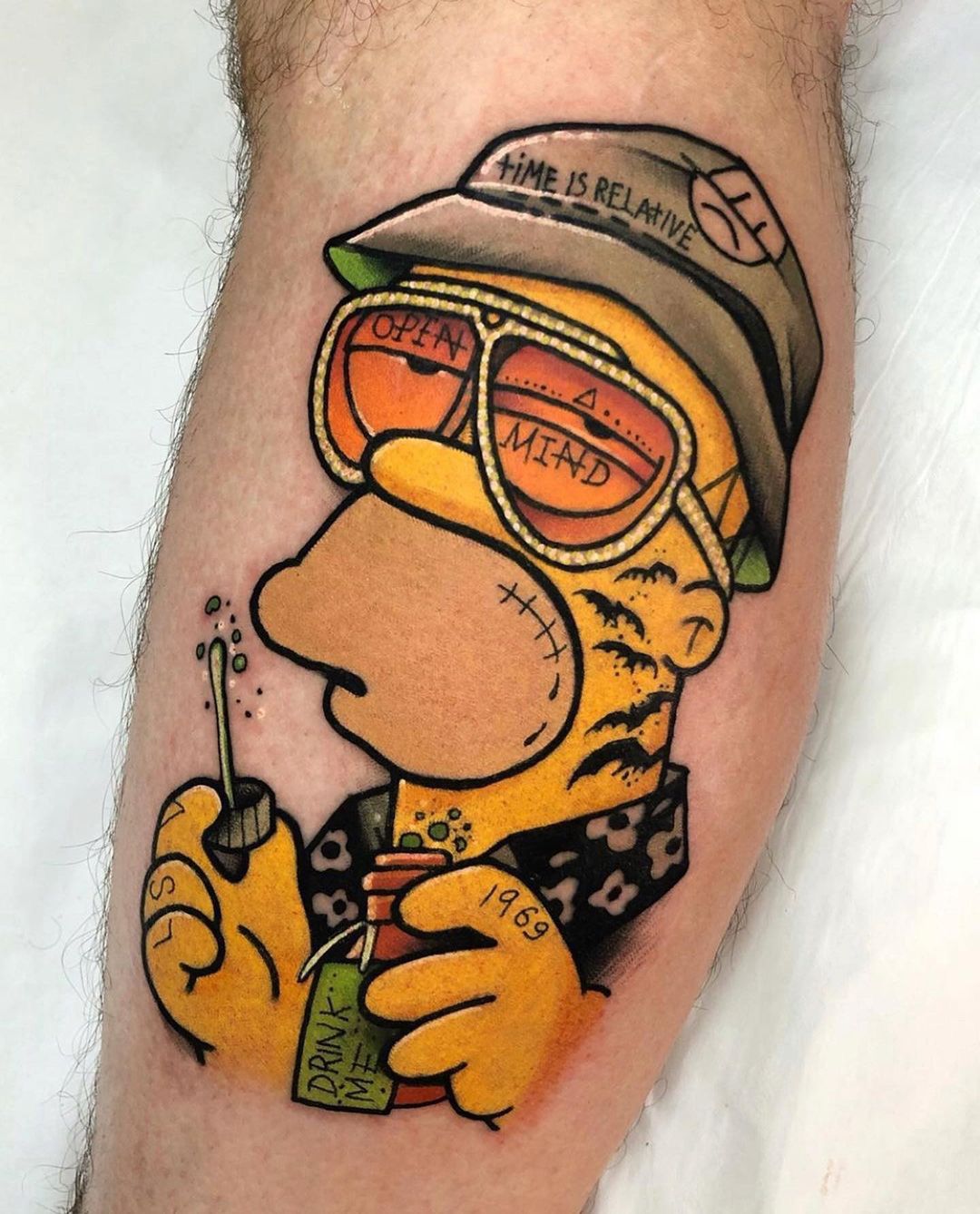 Homer Simpson Tattoo Designs Ideas And Meaning Tattoos For You