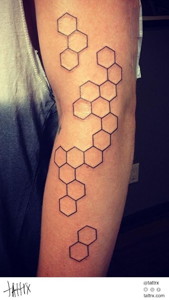 Honeycomb Tattoos: Unique Designs by Top Artists