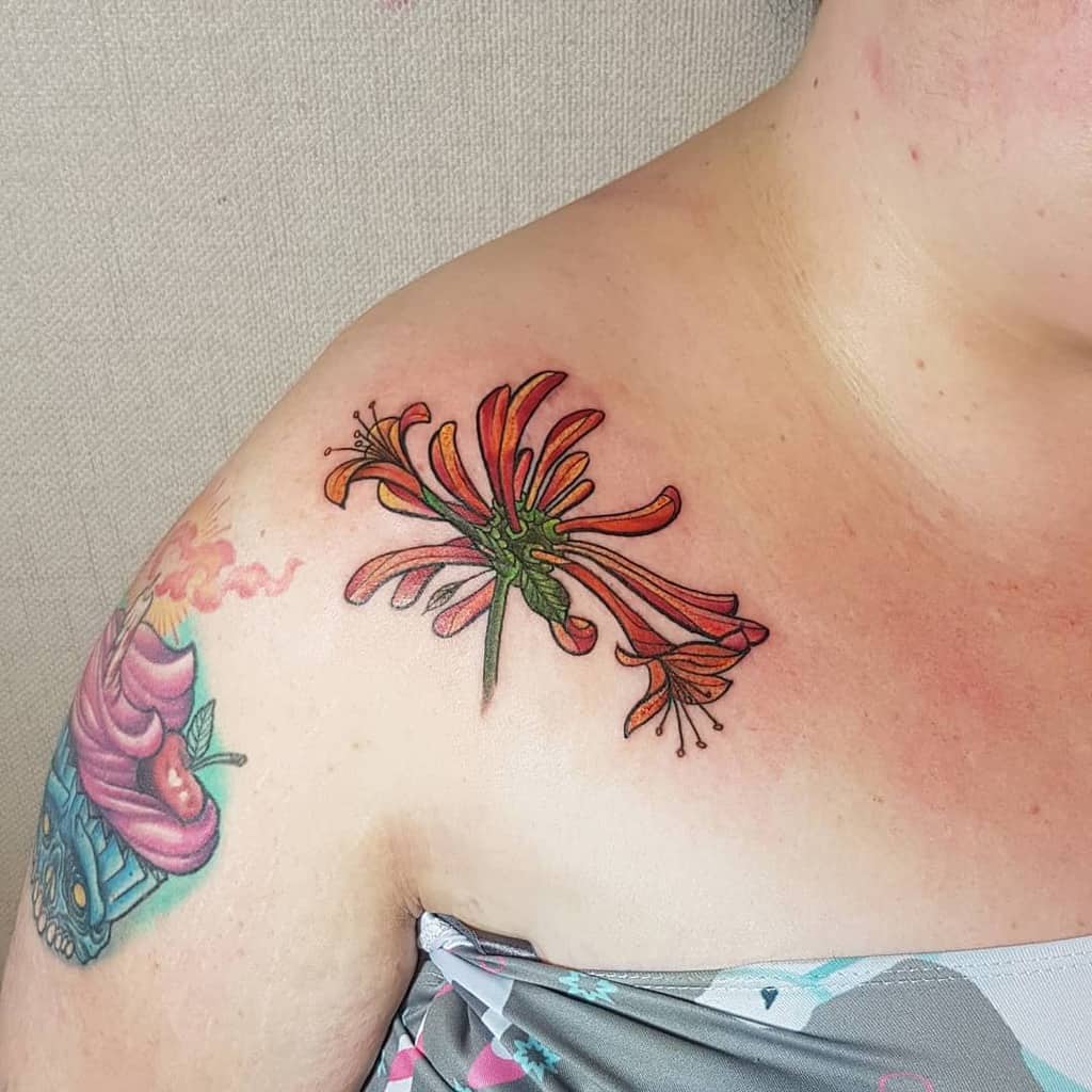 Honeysuckle Tattoo