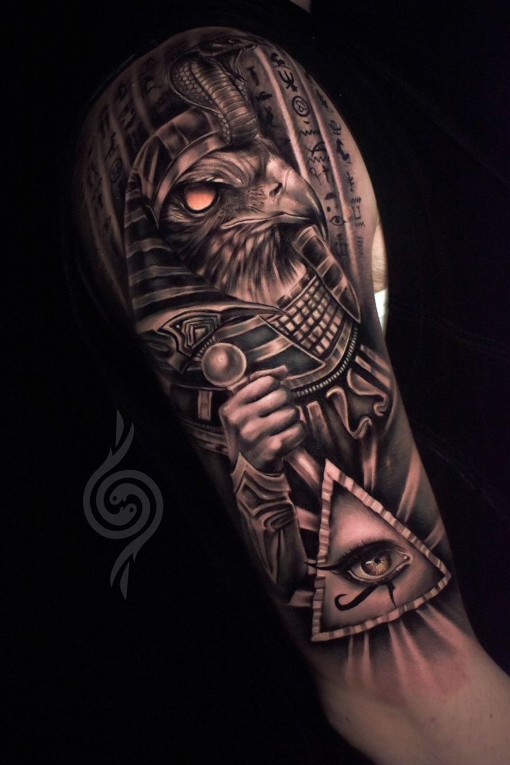 Horus Tattoo By Sude Erdem Ink Sponsored By Xtreme Ink Tattoo Anubis