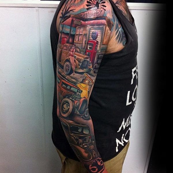 7 Hot Rod Tattoo Ideas You'll Love