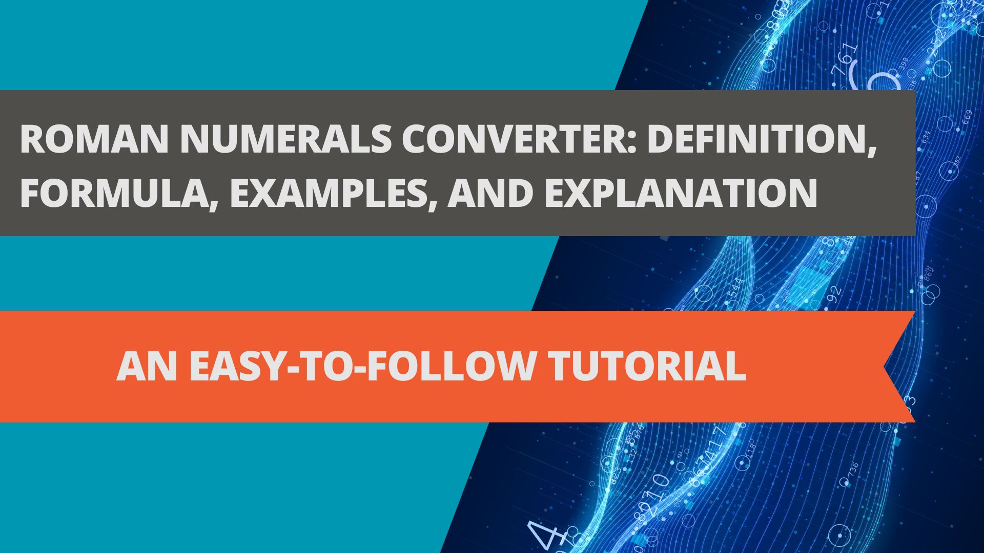 How To Convert Numbers Into Roman Numerals Mammoth Memory Definition