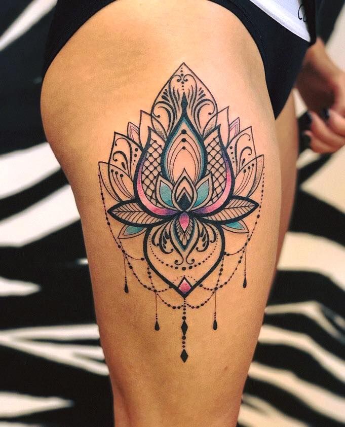 I Like The Detail And The Bottom Of The Tattoo Mandala Tattoo Design