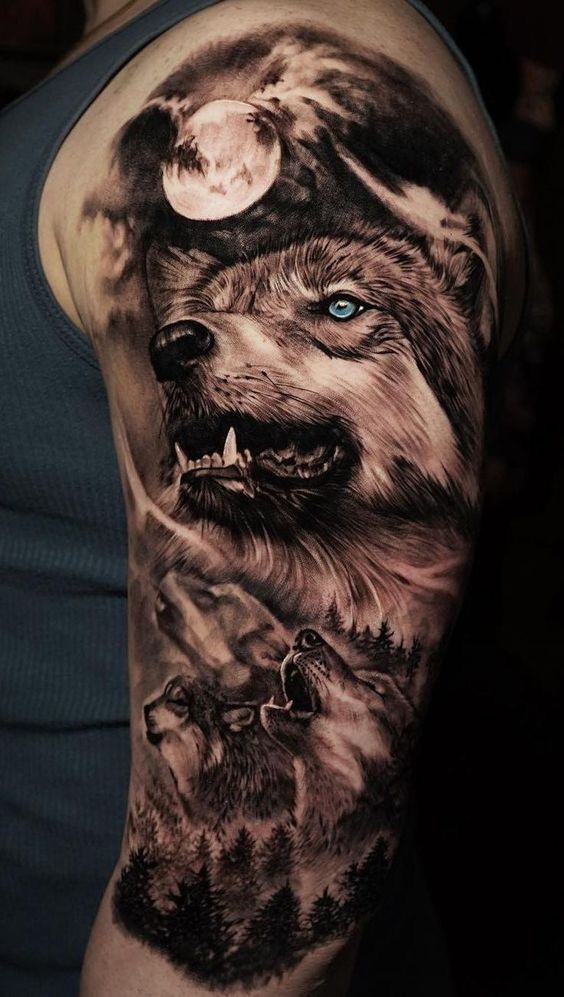 Ideas Y Dise Os De Tatuajes De Lobos Wolf Tattoos Descubre Los