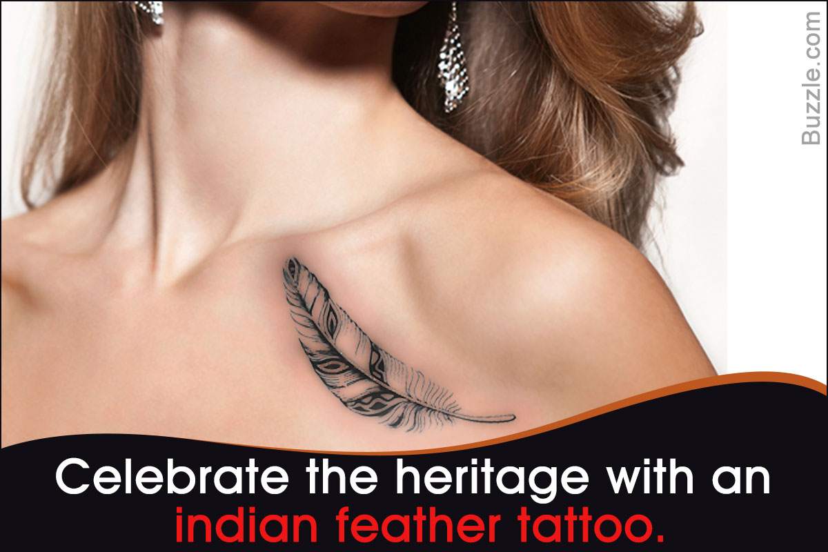 Indian Feather Tattoos And Meanings Indian Feather Tattoo Ideas And