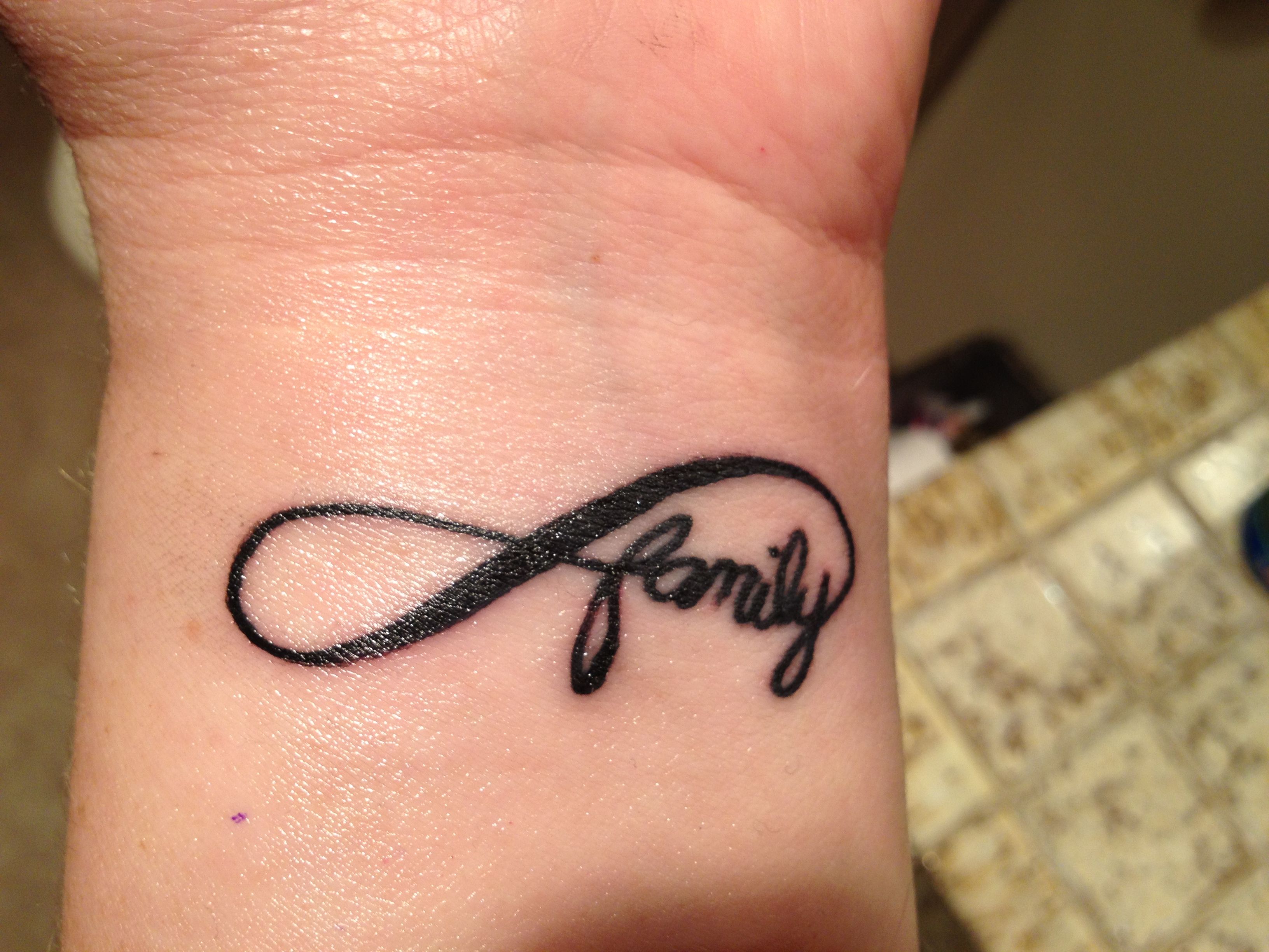 Infinity Family Tattoo Family Tattoos Infinity Tattoo Family Tattoos