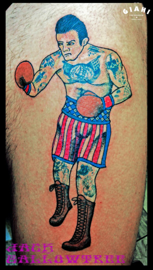 Inked Boxer Tattoo By Jack Gallowtree Best Tattoo Ideas Gallery