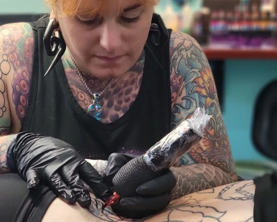 Inking A Dream Local Tattoo Artist Embodies Color Conservation At