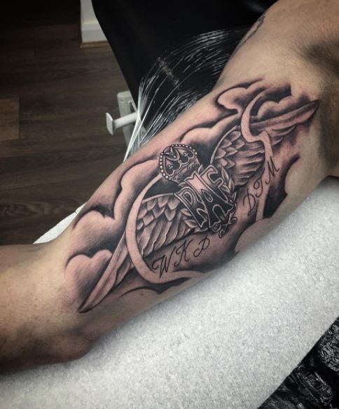 5 Stunning Inner Bicep Tattoo Ideas for Men