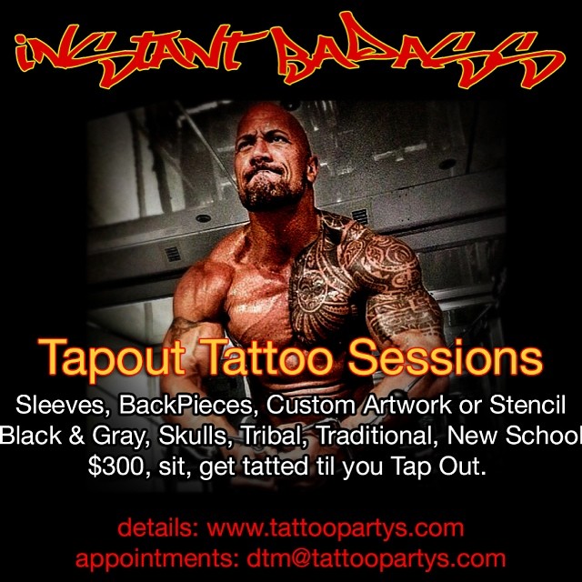 Instant Badass Recipe Tattoo Tapout Sessions Now Open W Flickr