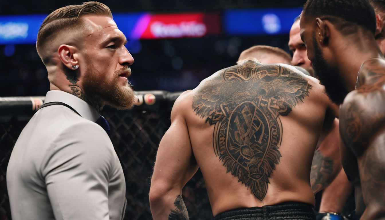 Intricate Back Tattoo Of Conor Mcgregor