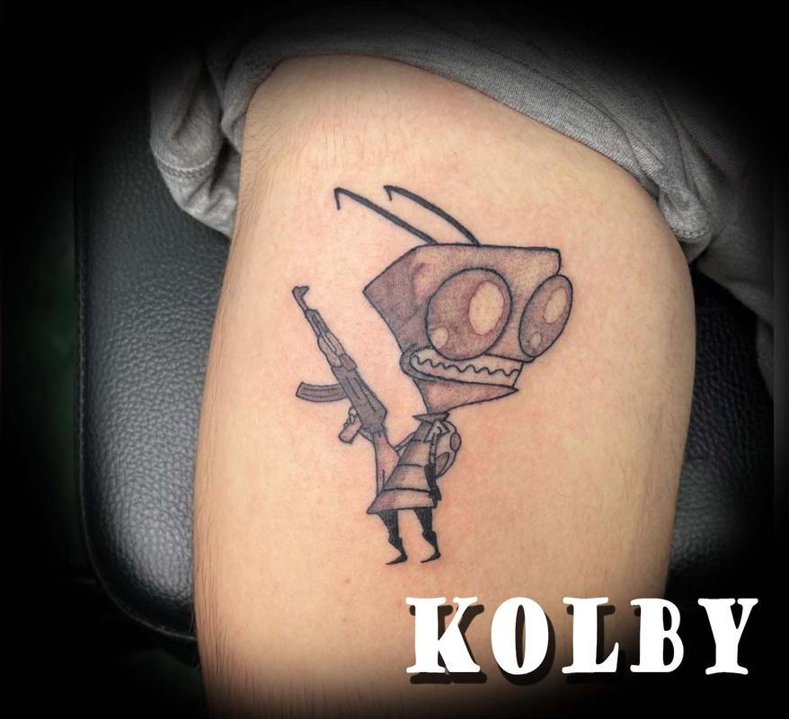 Invader Zim By Kolby Chandler Tattoonow