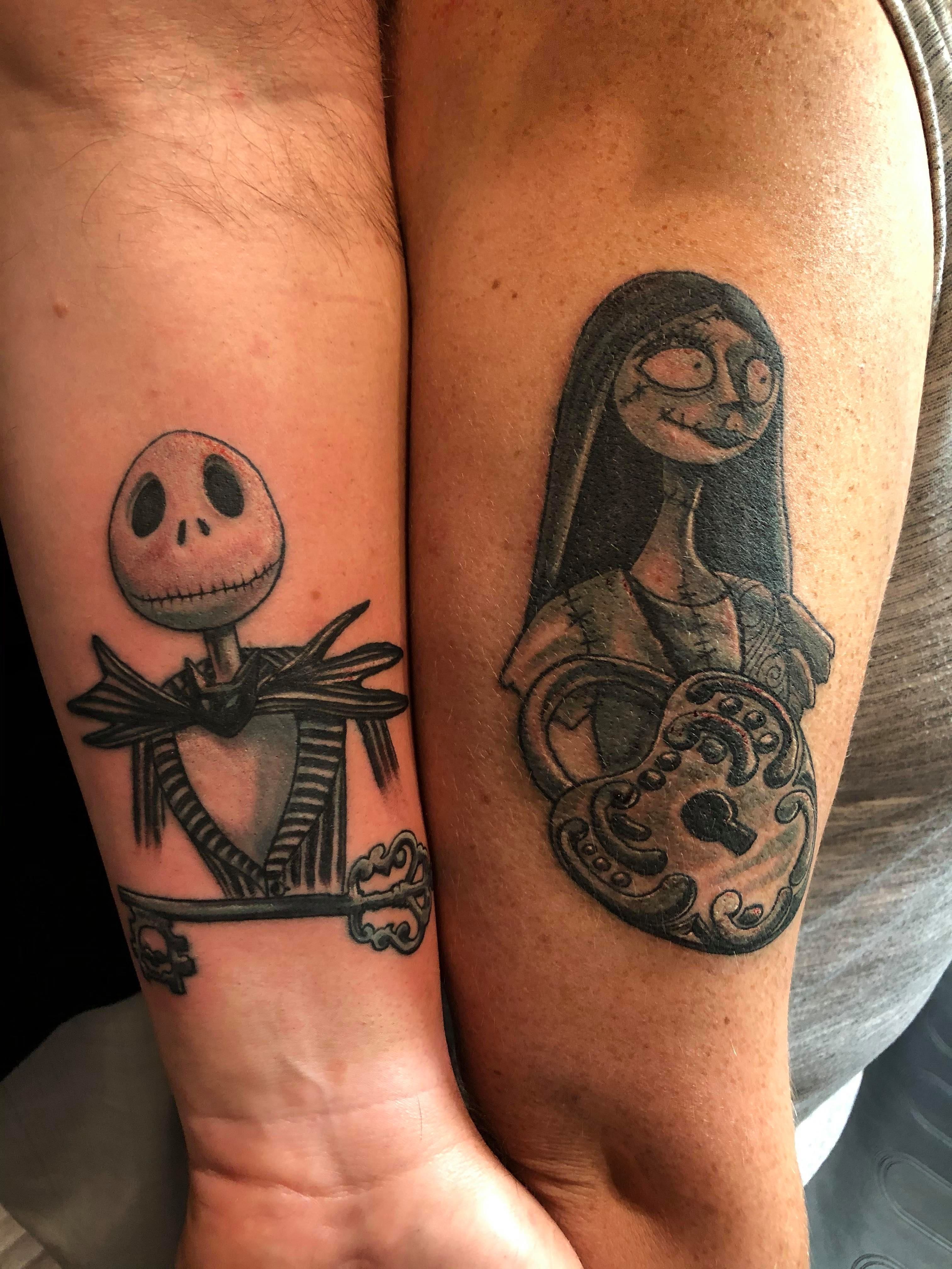 Jack Sally Tattoos Pinterest