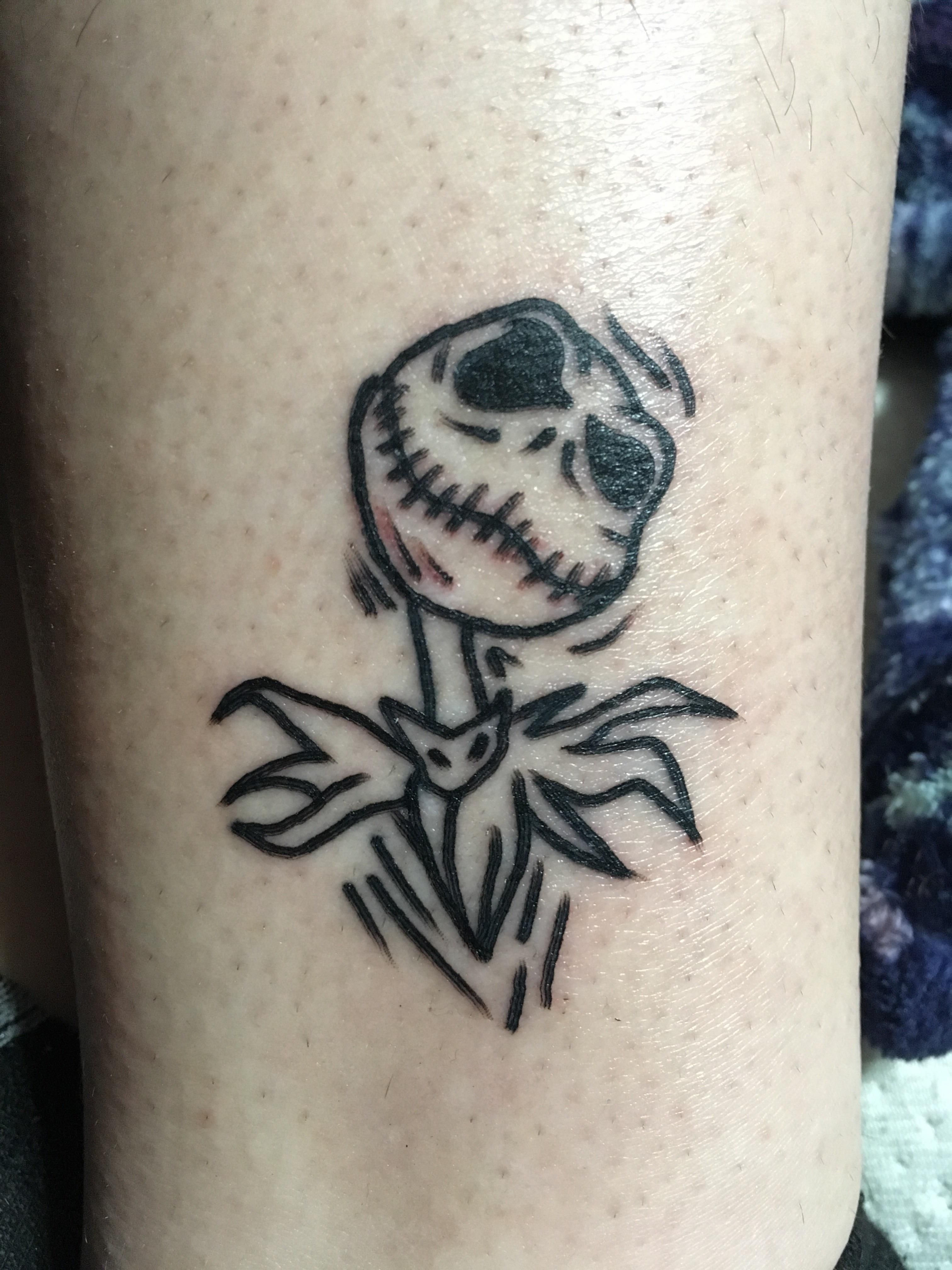 Jack Skellington Friday The 13Th Flash Sale Tattoo Done By Diamond At