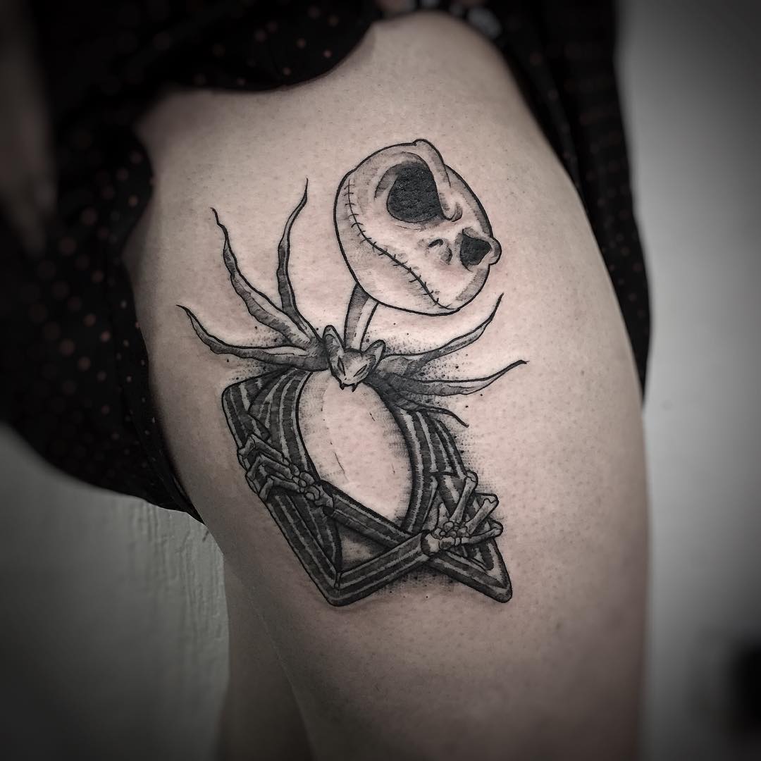 Unique Jack Skellington Tattoo Ideas for Halloween Fans