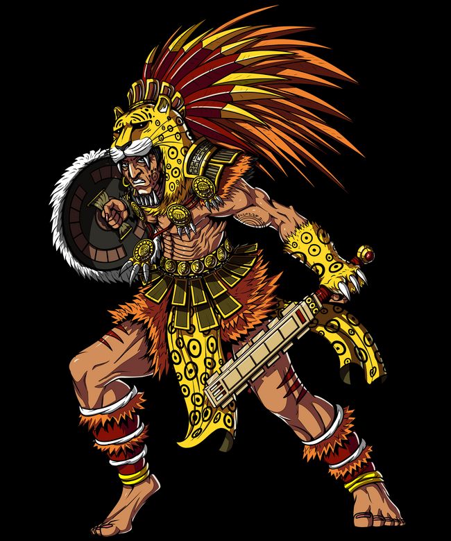 Jaguar Warrior Aztecas Art Artist Art Aztec Drawing Jaguar Tattoo