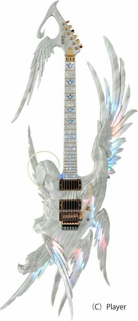 Discover the Magic: Japanese Angel Wings Guitar Unveiled