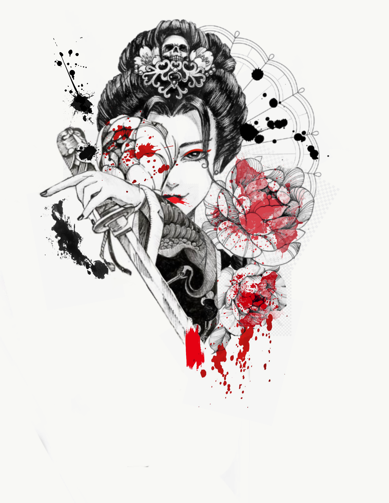 Japanese Geisha Tattoo: Elegance in Ink